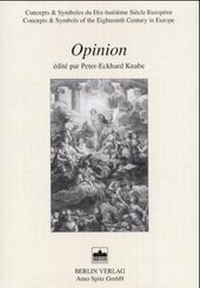 Abbildung von: Opinion - Berliner Wissenschafts-Verlag
