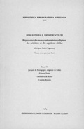 Cover: Bibliotheca Dissidentium IV - Koerner, Valentin
