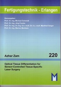 Enlarge image Cover: Optical Tissue Differentiation for Sensor-Controlled Tissue-Specific Laser Surgery - Meisenbach