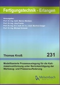 Cover: Modellbasierte Prozessauslegung f&uuml;r die Kaltmassivumformung unter Ber&uuml;cksichtigung der Werkzeug- und Pressenauffederung - Meisenbach