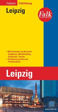 Abbildung von: Falk Stadtplan Falkfaltung Leipzig 1:22.500 - Falk ein Imprint von MAIRDUMONT