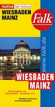 Cover: Falk Stadtplan Falkfaltung Wiesbaden, Mainz 1:23.000 - Falk ein Imprint von MAIRDUMONT