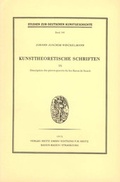 Cover: Kunsttheoretische Schriften IX und X im Reprint der Erstausgabe - Koerner, Valentin