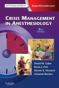 Abbildung von: Crisis Management in Anesthesiology - Churchill Livingstone