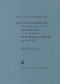 Cover: Kataloge Bayerischer Musiksammlungen (KBM) - Benediktinerinnenabtei Frauenw&ouml;rth und Pfarrkirchen Indersdorf, Wasserburg am Inn und Bad T&ouml;lz - Henle, G&uuml;nter