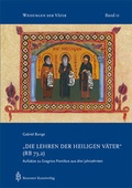 Cover: Die Lehren der heiligen V&auml;ter (RB 73,2) - Beuroner Kunstvlg