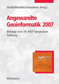 Enlarge image Cover: Angewandte Geoinformatik 2007 - Wichmann, H