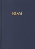 Cover: Internationales Quellenlexikon der Musik (RISM) - Les Manuscrits du Processionnal 1 - Henle, G&uuml;nter