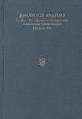 Cover: B&uuml;cher und Zeitschriften - Johannes Brahms - Quellen - Text - Rezeption - Interpretation - Henle, G&uuml;nter