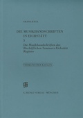 Cover: Kataloge Bayerischer Musiksammlungen (KBM) - Bisch&ouml;fliches Seminar, Musikhandschriften, Register - Henle, G&uuml;nter