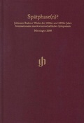 Cover: B&uuml;cher und Zeitschriften - Sp&auml;tphase(n)? - Johannes Brahms' Werke der 1880er und 1890er Jahre - Henle, G&uuml;nter