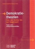 Cover: Demokratietheorien - Wochenschau Verlag