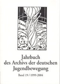 Cover: Jahrbuch des Archivs der Deutschen Jugendbewegung - Wochenschau Verlag