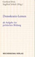 Cover: Demokratie-Lernen als Aufgabe der politischen Bildung - Wochenschau Verlag