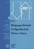 Cover: B&uuml;rgergesellschaft - Zivilgesellschaft - Dritter Sektor - Wochenschau Verlag