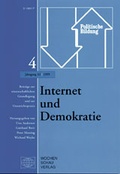 Cover: Internet und Demokratie - Wochenschau Verlag