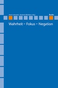 Cover: Wahrheit - Fokus - Negation - Buske, H