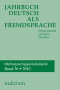 Cover: Jahrbuch Deutsch als Fremdsprache, Band 36 (2010) - Iudicium