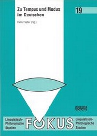 Enlarge image Cover: Zu Tempus und Modus im Deutschen - WVT Wissenschaftlicher Verlag Trier