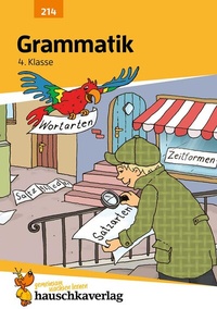 Abbildung von: Deutsch 4. Klasse Übungsheft - Grammatik - Hauschka Verlag