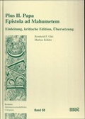 Cover: Pius II. Papa: Epistola ad Mahumetem - WVT Wissenschaftlicher Verlag Trier