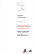 Cover: Von den Verwaltungswissenschaften in Konstanz zum Botschafter in Bern - Universit&auml;tsverlag Konstanz