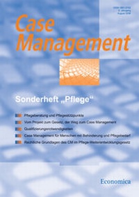 Abbildung von: Case Management Sonderheft "Pflege" - medhochzwei Verlag