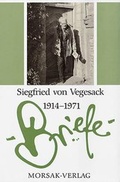 Cover: Briefe Siegfried von Vegesack 1914-1971 - Morsak