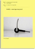 Cover: Suse Wiegand - DABEI-viele tage lang buch - Kettler