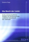 Cover: Die Macht der Lieder - WVT Wissenschaftlicher Verlag Trier