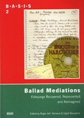 Cover: Ballad Mediations - WVT Wissenschaftlicher Verlag Trier