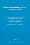 Cover: Testimonia Mathematica et Geographica - Traugott Bautz