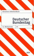 Cover: K&uuml;rschners Volkshandbuch Deutscher Bundestag - NDV