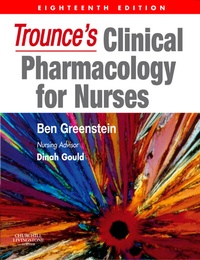 Abbildung von: Trounce's Clinical Pharmacology for Nurses - Churchill Livingstone