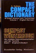 Cover: W&ouml;rterbuch der exakten Naturwissenschaften und der Technik /Dictionary... - Brandstetter, O
