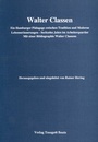 Cover: Walter Classen - Traugott Bautz