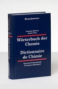 Cover: W&ouml;rterbuch der Chemie /Dictionnaire de Chimie - Brandstetter, O