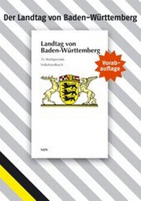 Abbildung von: Sonderausgabe Landtag von Baden-Württemberg 15. Wahlperiode - NDV