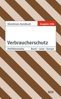 Abbildung von: Kürschners Handbuch Verbraucherschutz - NDV