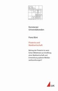 Cover: Piraterie und Marktwirtschaft - Universit&auml;tsverlag Konstanz