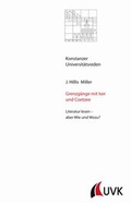 Cover: Grenzg&auml;nge mit Iser und Coetzee - Universit&auml;tsverlag Konstanz