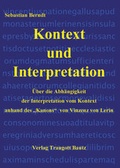 Cover: Kontext und Interpretation - Traugott Bautz