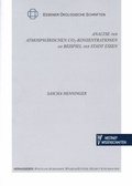 Cover: Analyse der atmosph&auml;rischen CO2-Konzentrationen am Beispiel der Stadt Essen - Westarp