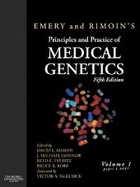 Enlarge image Cover: Emery and Rimoin's Principles and Practice of Medical Genetics - Churchill Livingstone