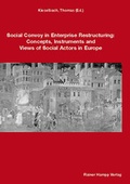 Cover: Social Convoy in Enterprise Restructuring - Edition Rainer Hampp