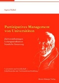 Cover: Partizipatives Management von Universit&auml;ten - Edition Rainer Hampp