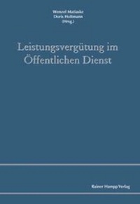 Abbildung von: Leistungsvergütung im Öffentlichen Dienst - Edition Rainer Hampp