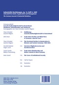 Cover: Gewerkschaftsmitgliedschaft in Deutschland: Strukturen, Determinanten und Tendenzen - Edition Rainer Hampp