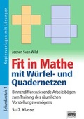 Cover: Fit in Mathe / 5.-7. Klasse - Binnendifferenzierende Arbeitsb&ouml;gen zum Training des r&auml;umlichen Vorstellungsverm&ouml;gens - BRIGG