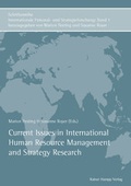 Cover: Current Issues in International Human Resource Management and Strategy Research - Edition Rainer Hampp